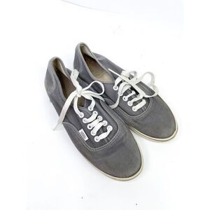 Vans Era Gray Canvas Lace Up Shoes Size‎ Women’s 7.5
